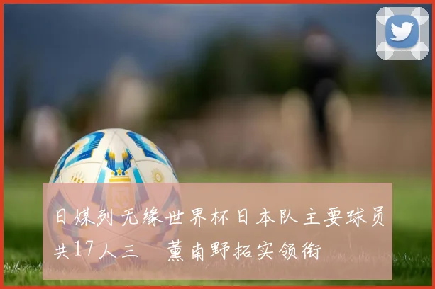 日媒列无缘世界杯日本队主要球员共17人三笘薰南野拓实领衔